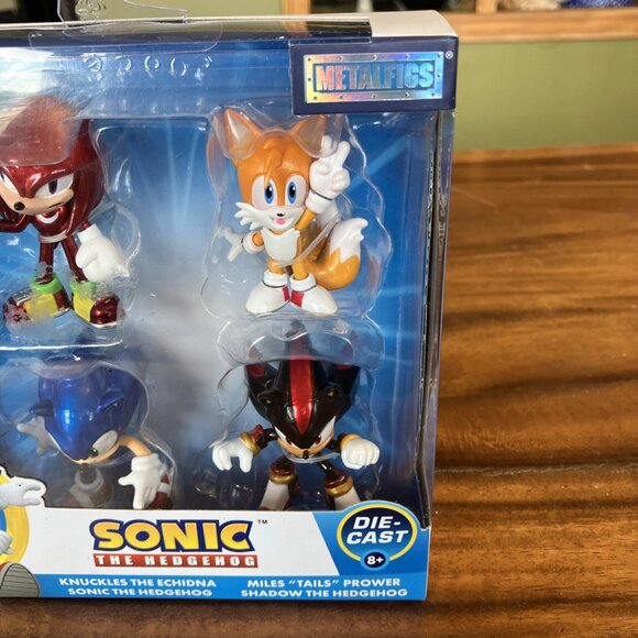 JADA Set of 4 Diecast Figures "Sonic The Hedgehog" Metalfigs - NEW/SEALED - Picture 4 of 12